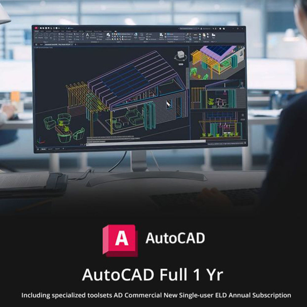 AutoCAD — Commercial Single-User License (Annual Subscription)