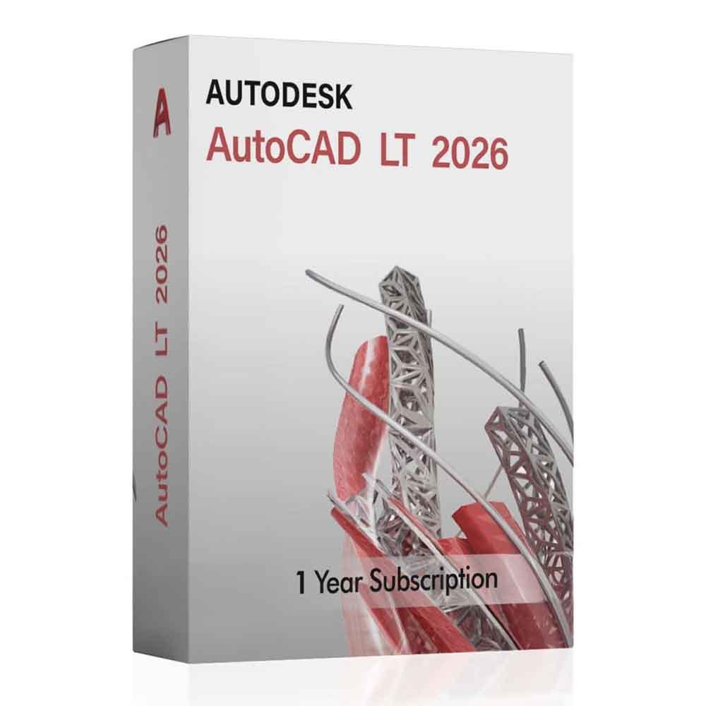 Autodesk AutoCAD LT — Commercial Single-User License (Annual Subscription)