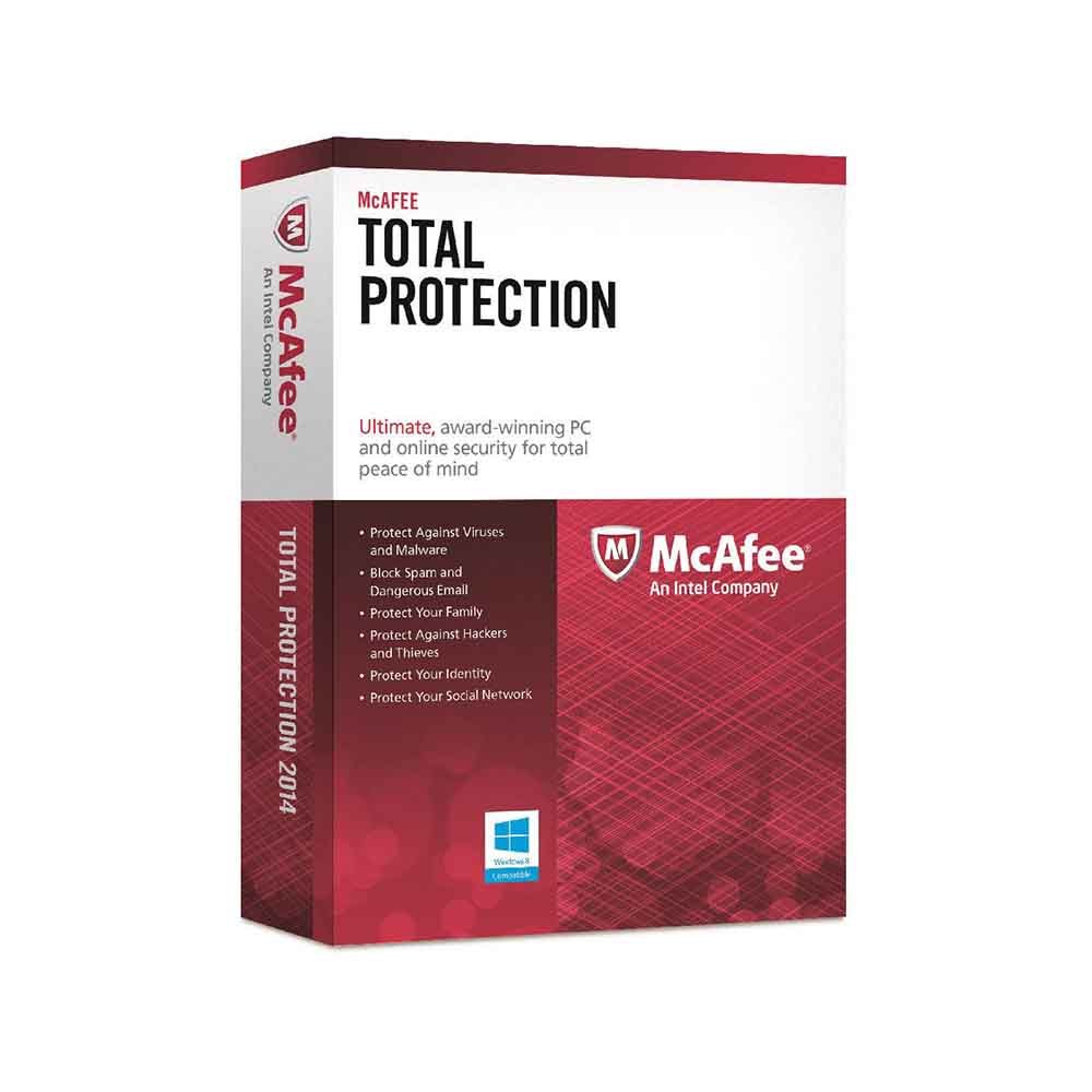 McAfee Total Protection — Commercial Annual Subscription (Multi-Device)
