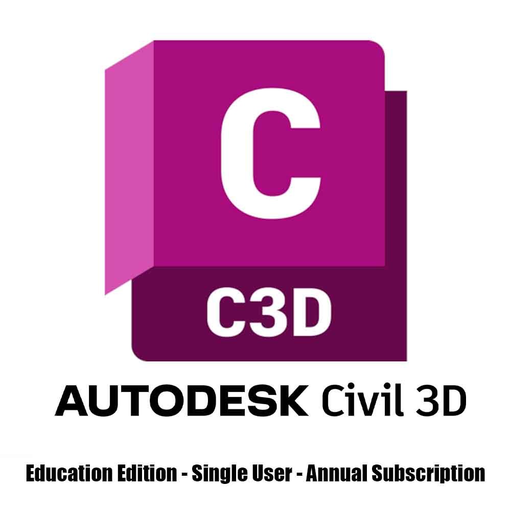 Autodesk Civil 3D — Personal Single-User License (Annual Subscription)