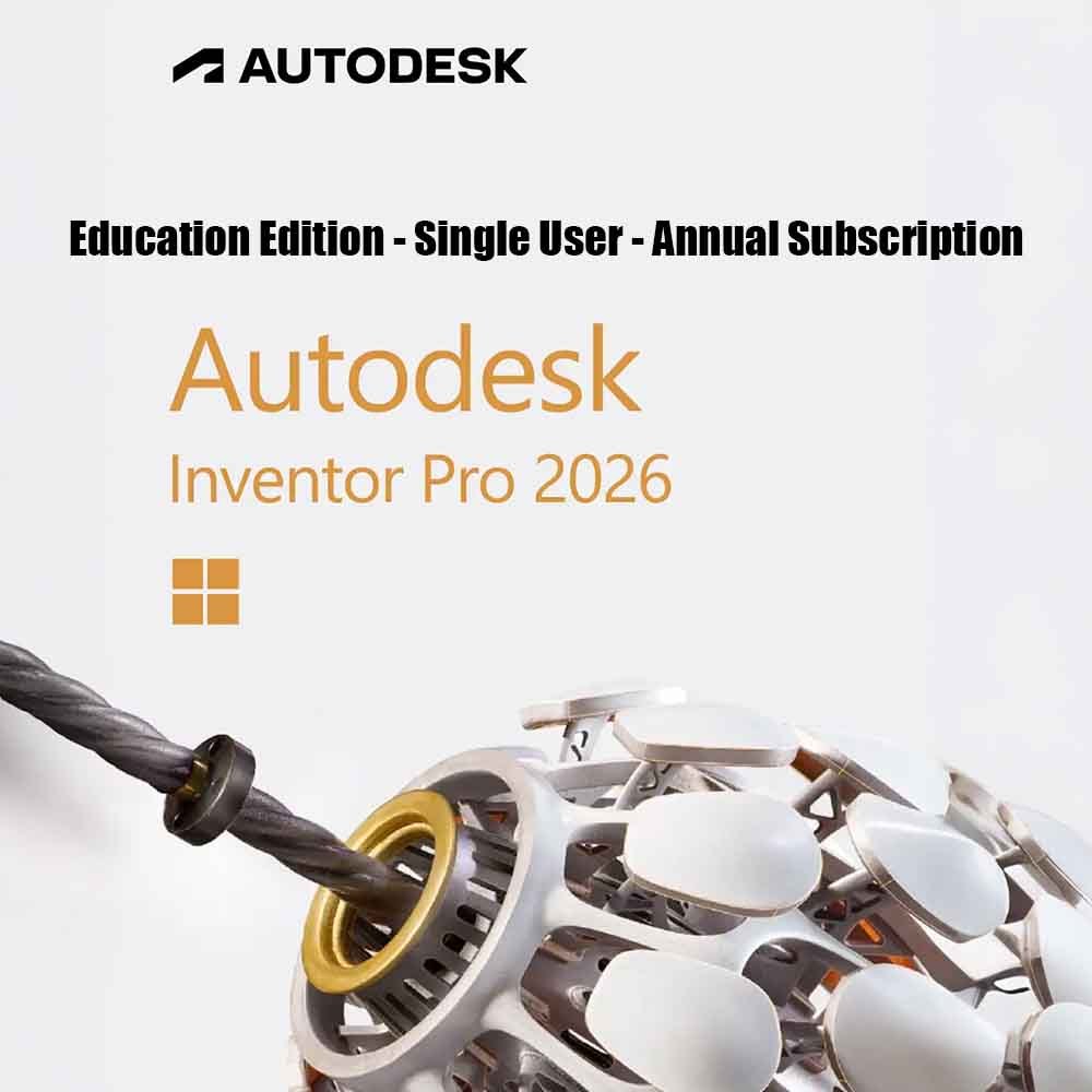 Autodesk Inventor Professional — Personal Single-User License (Annual Subscription)