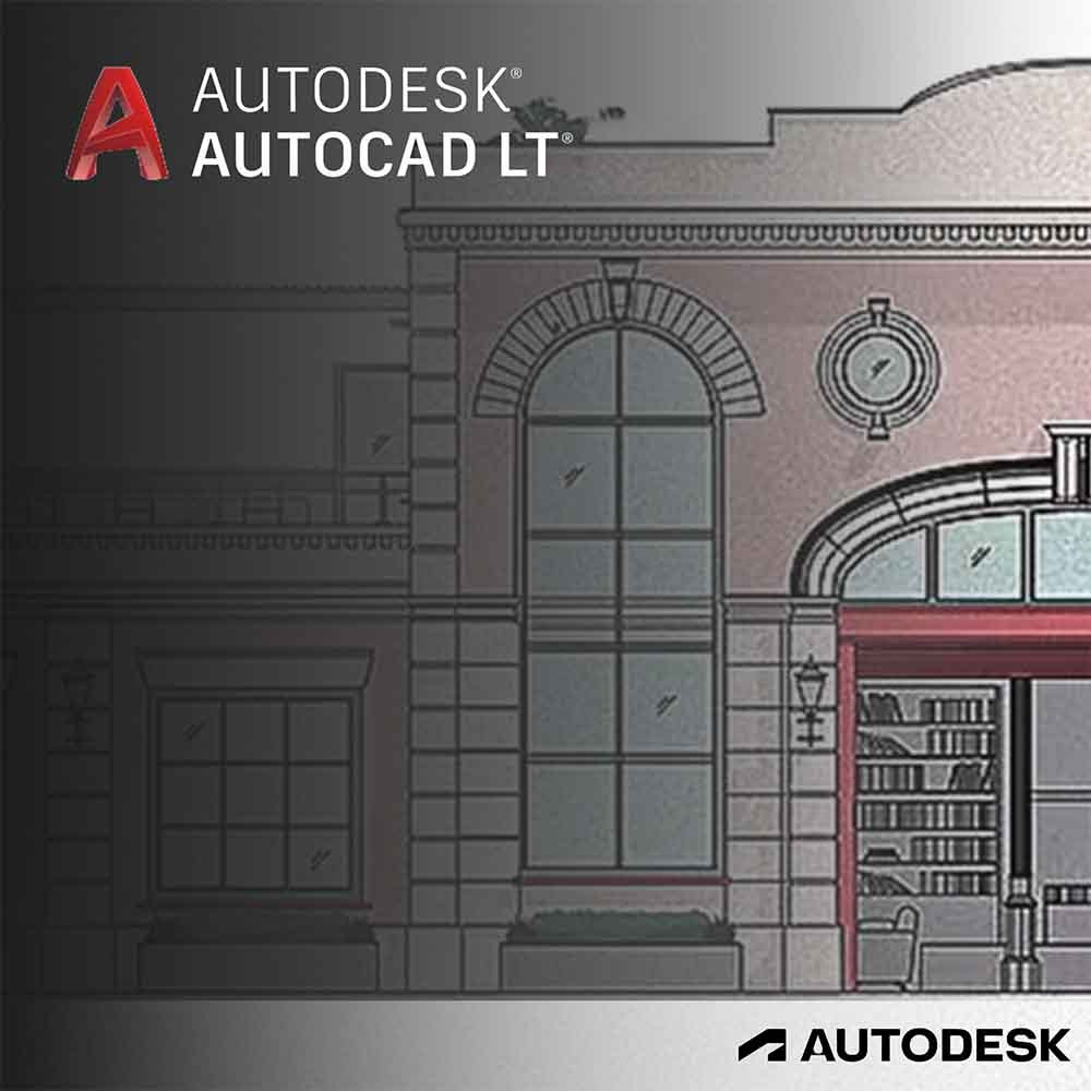 Autodesk AutoCAD LT — Commercial Single-User License (Annual Subscription)