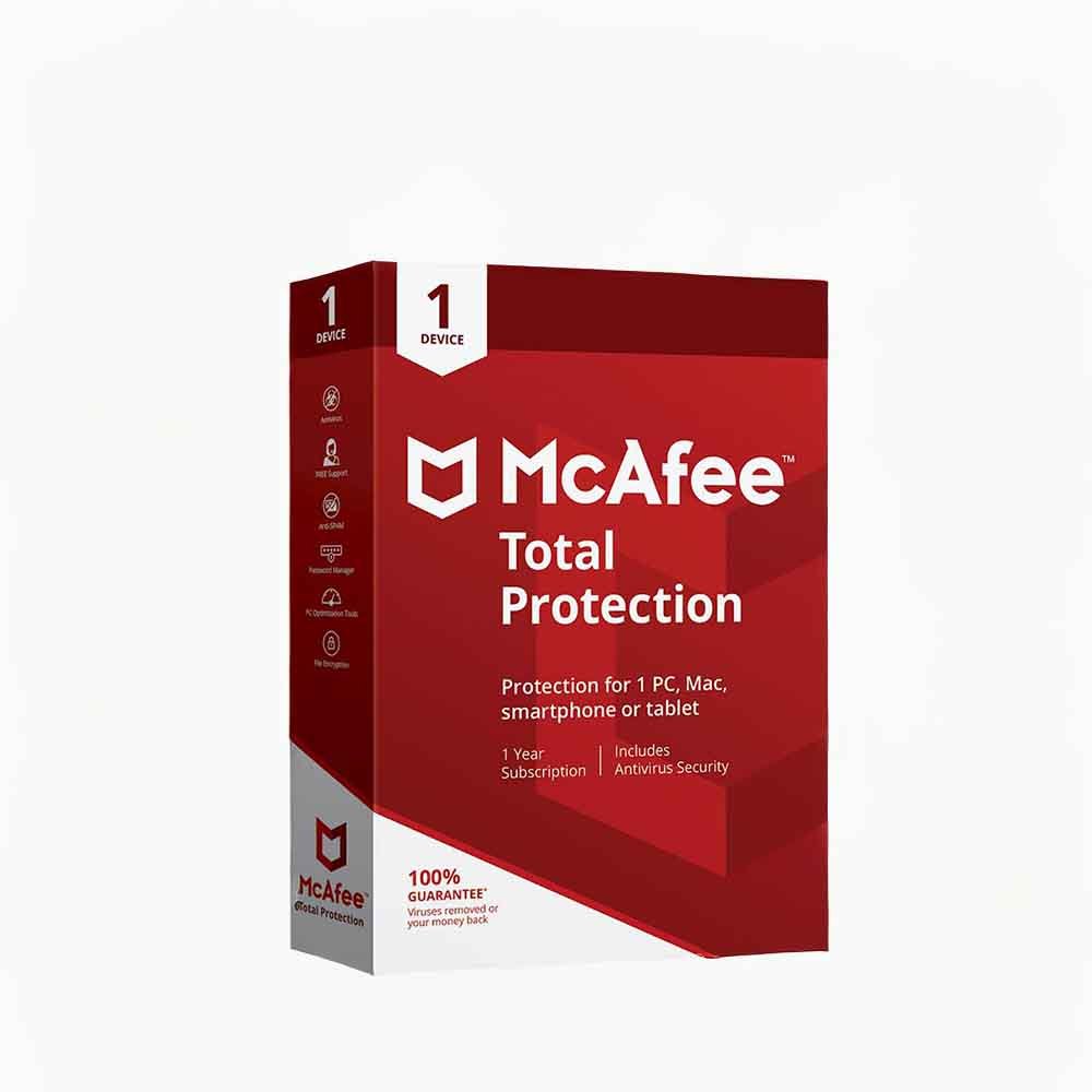 McAfee Total Protection — Commercial Annual Subscription (Multi-Device)