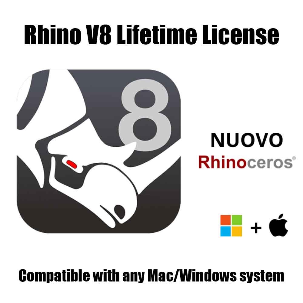Rhino V8 — Permanent Lifetime License (Single User)