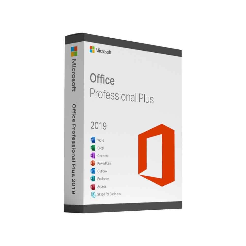 Microsoft Office 2019 Professional Plus — Permanent License (Digital Key)