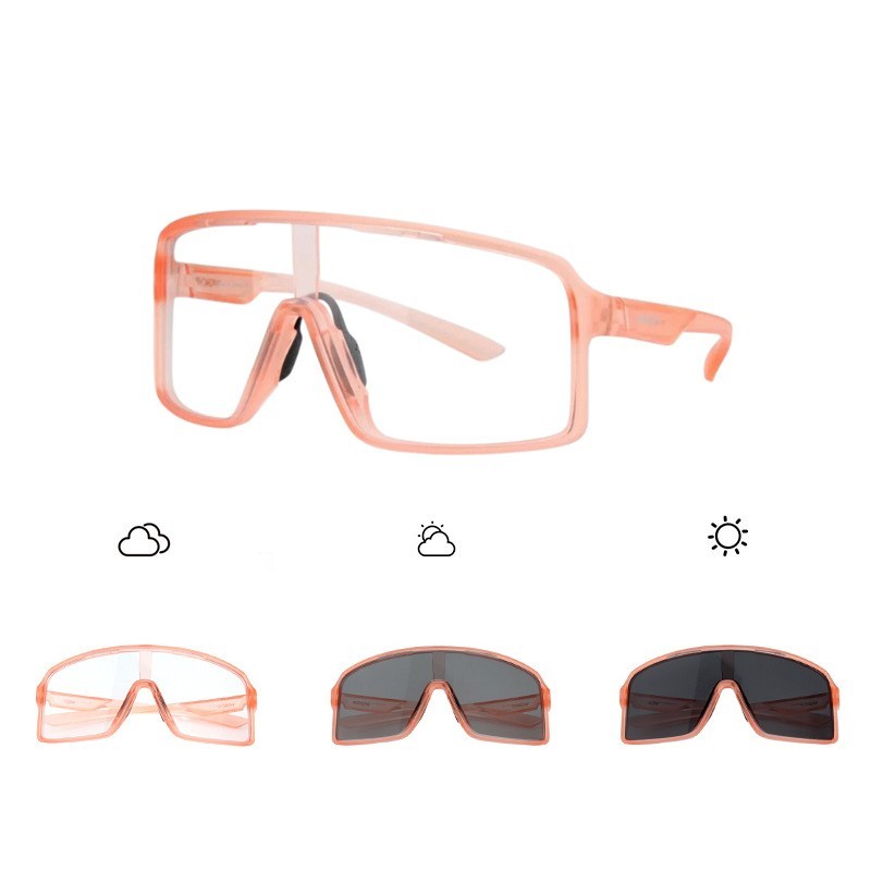 WGKVP PC Photochromic Cycling Sunglasses