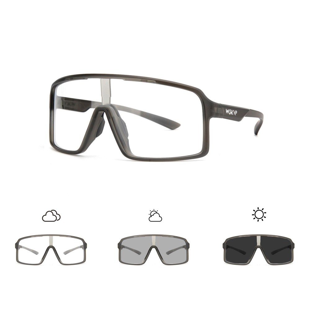 WGKVP PC Photochromic Cycling Sunglasses