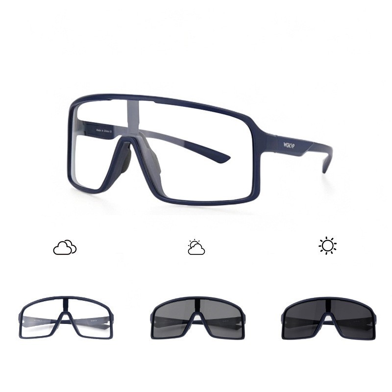 WGKVP PC Photochromic Cycling Sunglasses