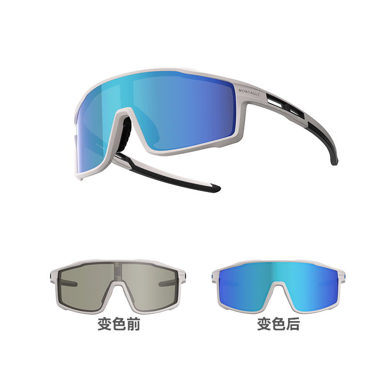 Solar-Powered Adaptive 0.1s Photochromic Sports