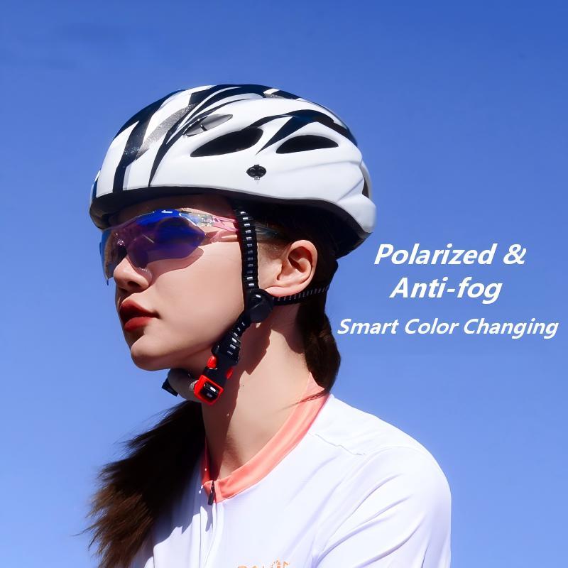 Anti-fog Polarized Photochromic Glasses