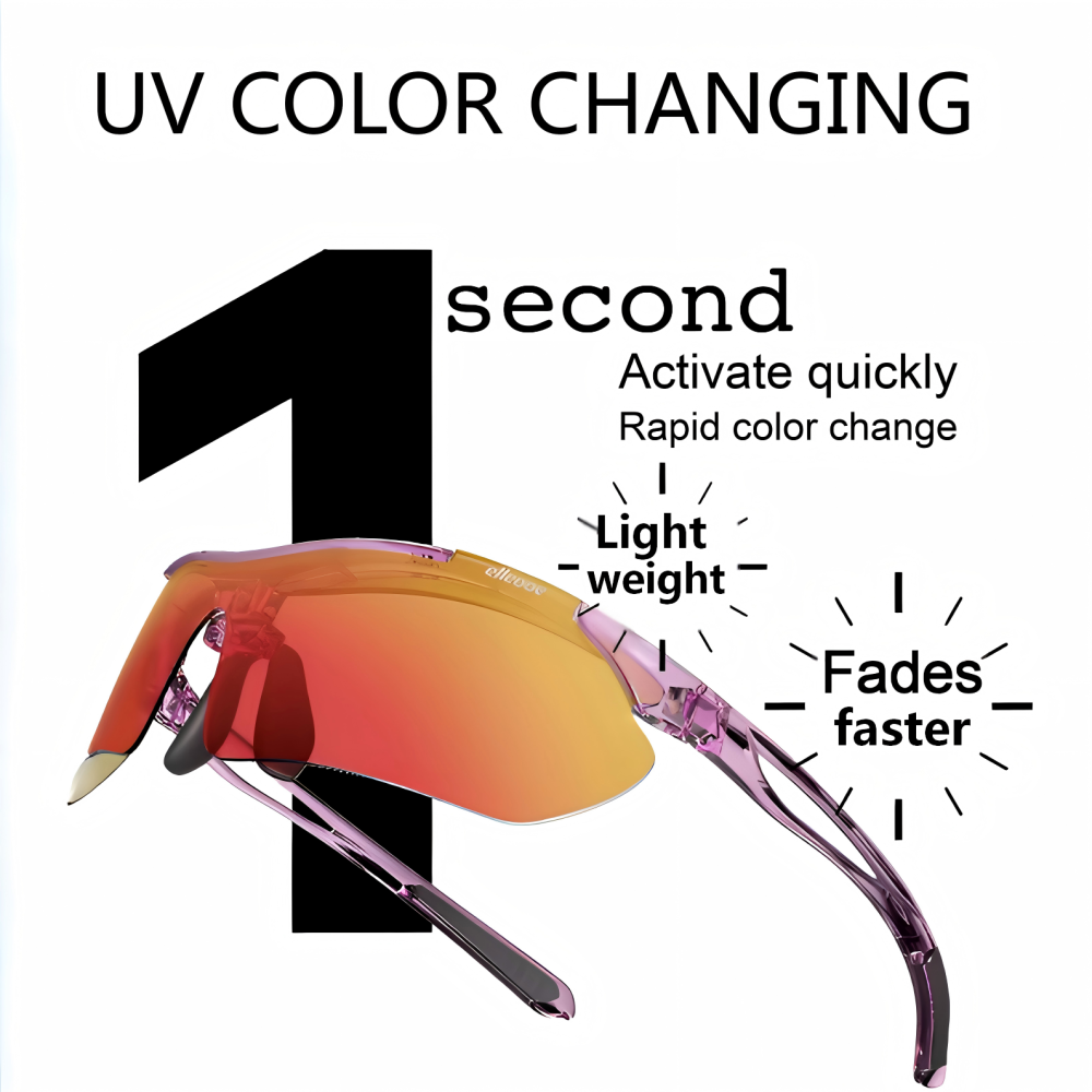 Anti-fog Polarized Photochromic Glasses