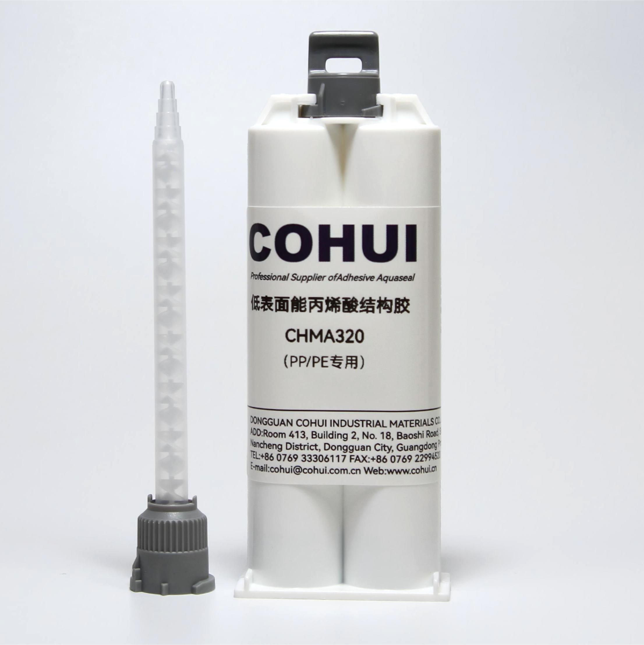 低表面能丙烯酸结构胶 CHMA320,科惠工业,低表面能材料专用丙烯酸结构胶 CHMA320