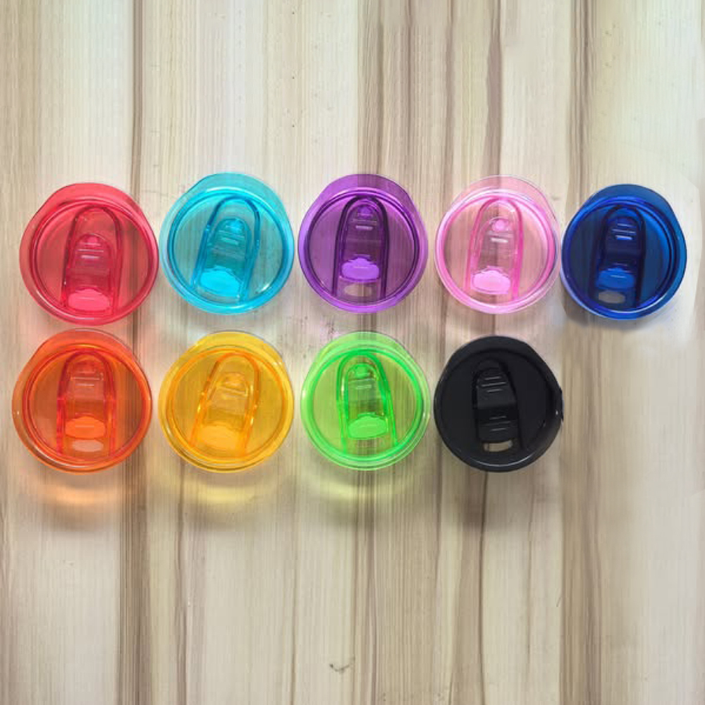 US RTS 20oz Flat edge Sublimation Tumbler with 25pcs Colored Lids (25PCS)