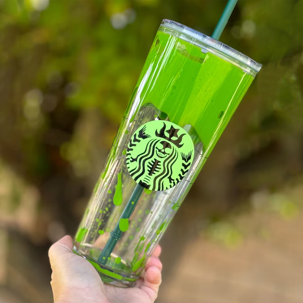 US RTS 16oz/24oz Double Walled Snowglobe Acrylic Plastic Cups Free Shipping (pre-drilled and with plugs) (24PCS)