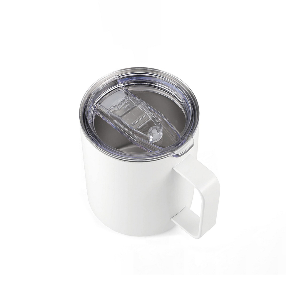 US RTS 12oz Stainless Steel Sublimation Mugs Travel Coffee Mug with Handle (25PCS)