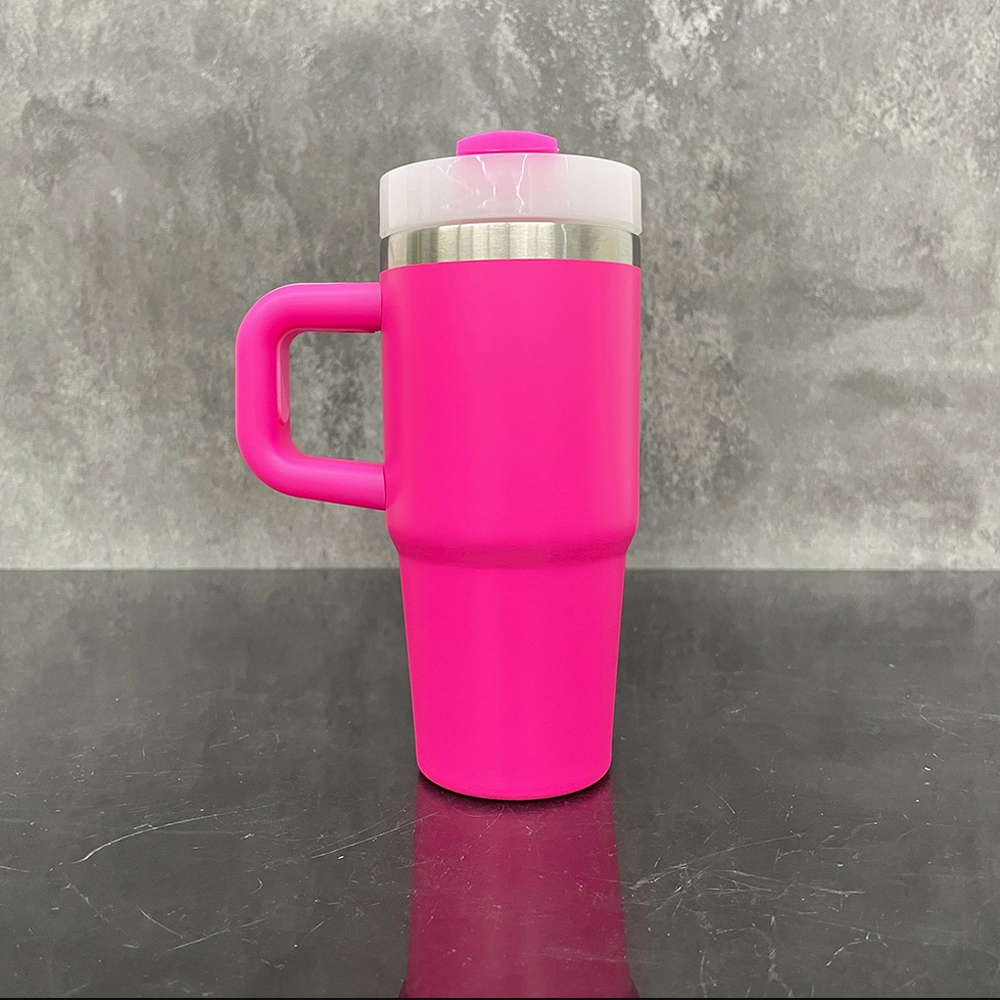 USA Warehouse 14oz Kids Baby Macaron Color Tumblers with Handle for Sublimation