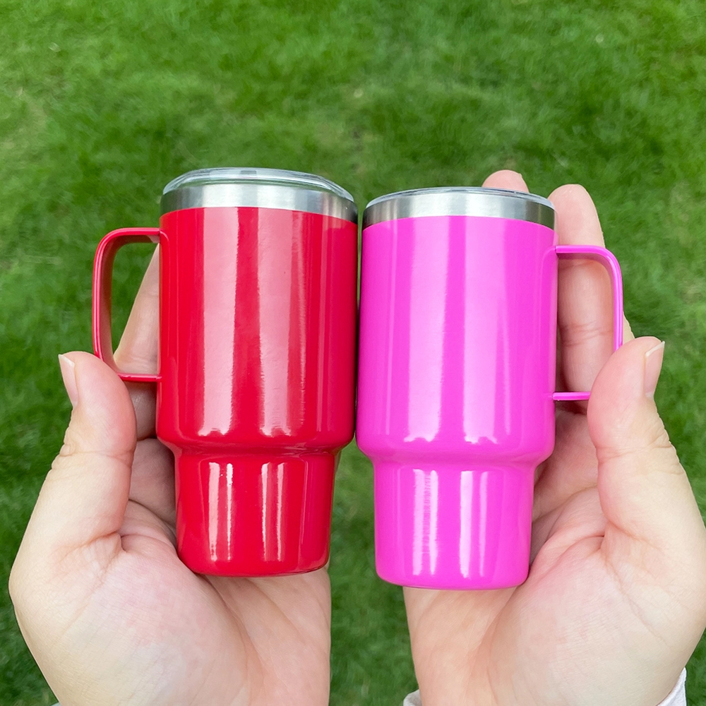 USA Warehouse 3oz Mini Tumbler Shot Glass With Handle For Blank Sublimation