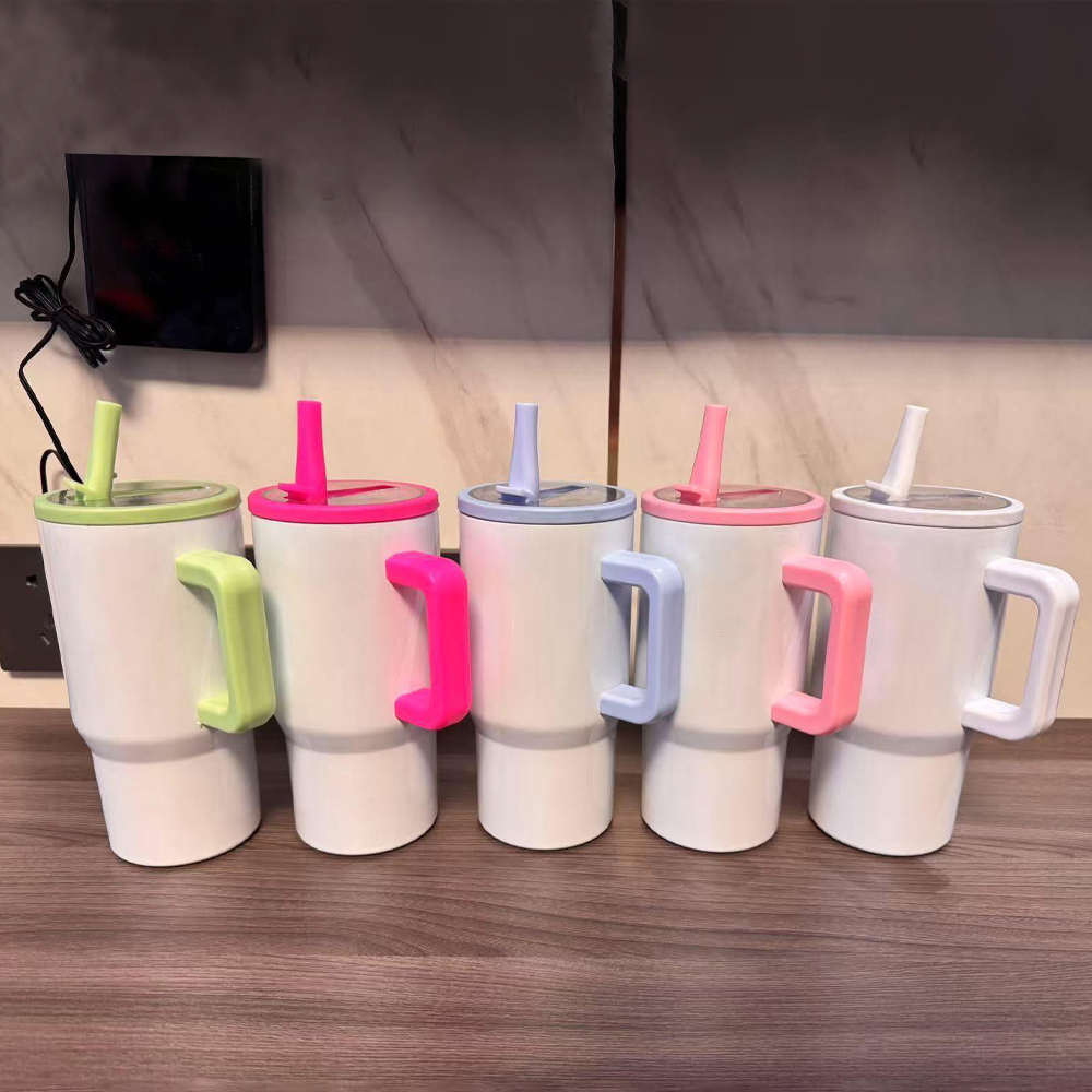 US Warehouse New Arrival 20oz kids Blank Sublimation Stainless Steel Tumblers with Leak Proof Straw Lids Also Nice Choose for Outdoor and School