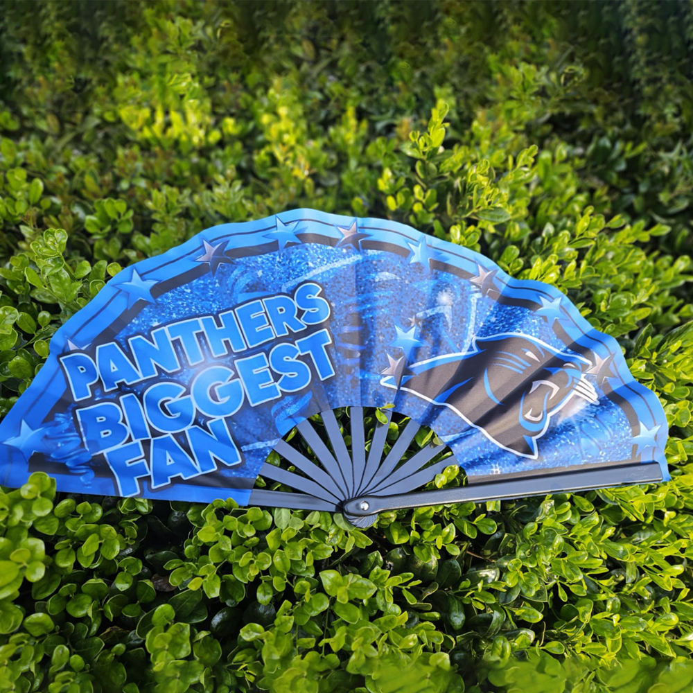 13inch Sublimation Clack Fan Blanks Heat Transfer Printing for Dancing, Wedding Preference (Black)