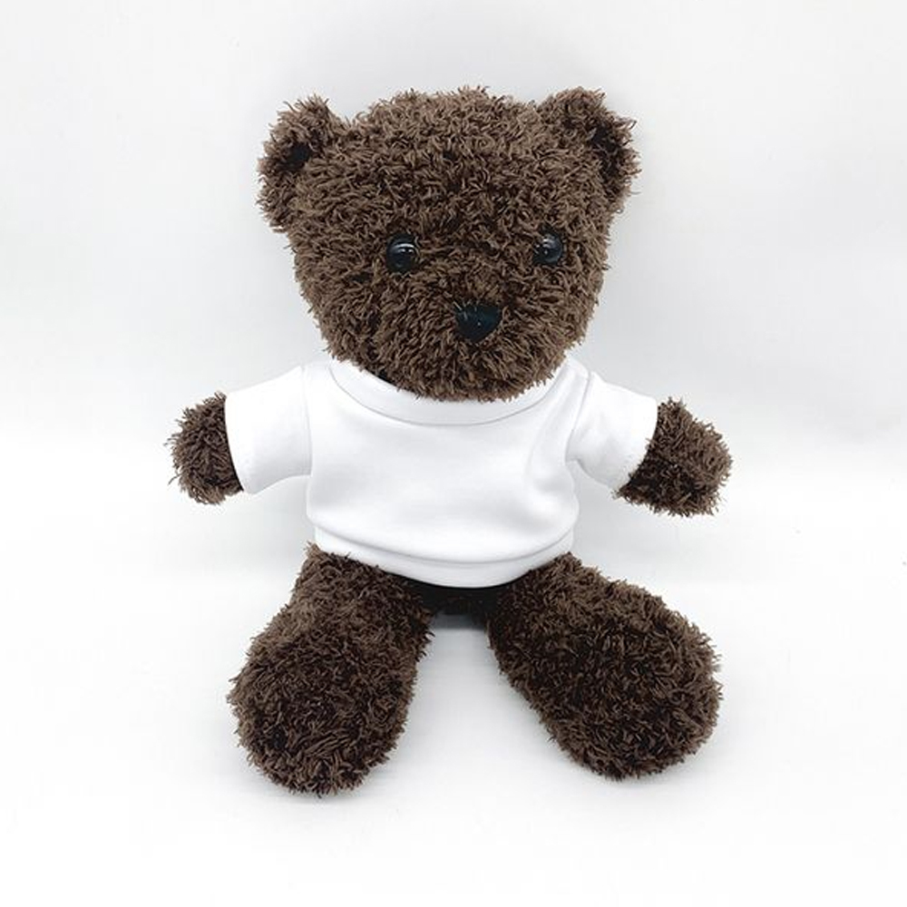 Plush Bear with Sublimation Blank Tshirts for DIY 12.5inch /32cm Big size Plush Toy