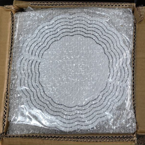10inch Round Sublimation Aluminum Metal Hanging Wind Spinners Blanks for Yard Garden Indoor Outdoor Porch Decoration