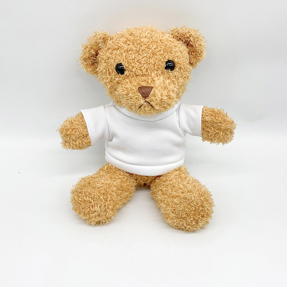 Plush Bear with Sublimation Blank Tshirts for DIY 12.5inch /32cm Big size Plush Toy