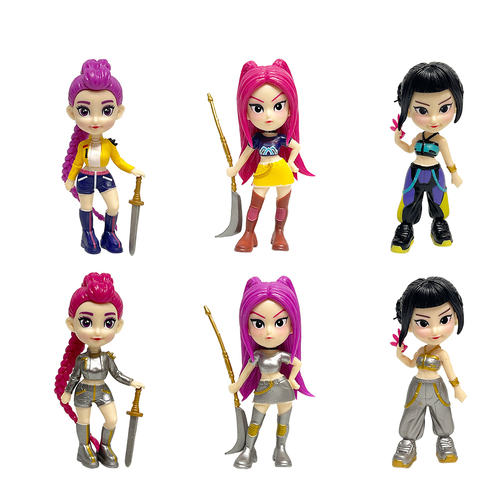 Demon Hunter Girls Blind Box Kpop Figures and Models