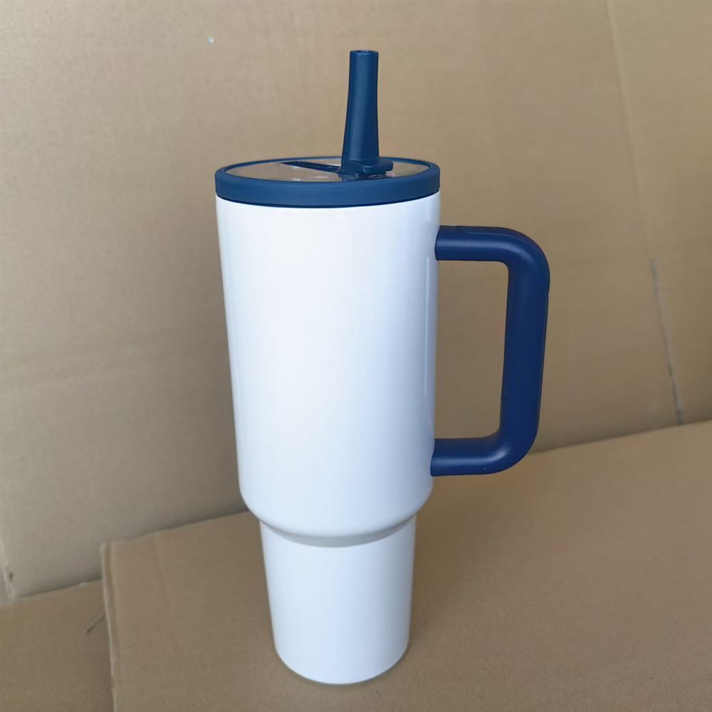 16pack China 40oz Gen 4.0 sublimation white with color lids and leak proof lids Mug Stainless Steel