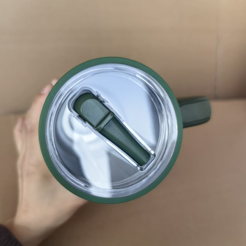 16pack China 40oz Gen 4.0 sublimation white with color lids and leak proof lids Mug Stainless Steel