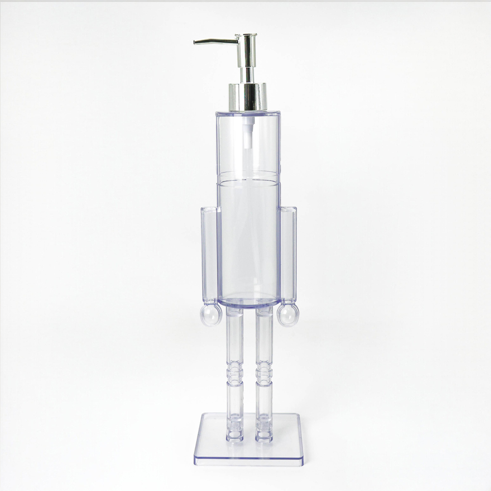 25 pack China clear acrylic Nutcracker Soap Dispenser suit for UV dtf wraps