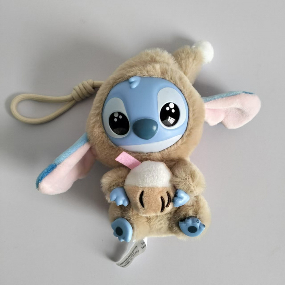 30pack China Cute Stitch Plush Doll Blind Box with Lanyard, Random Design Action Figures Collectible Toys Home Decorations, Holiday Birthday Gifts