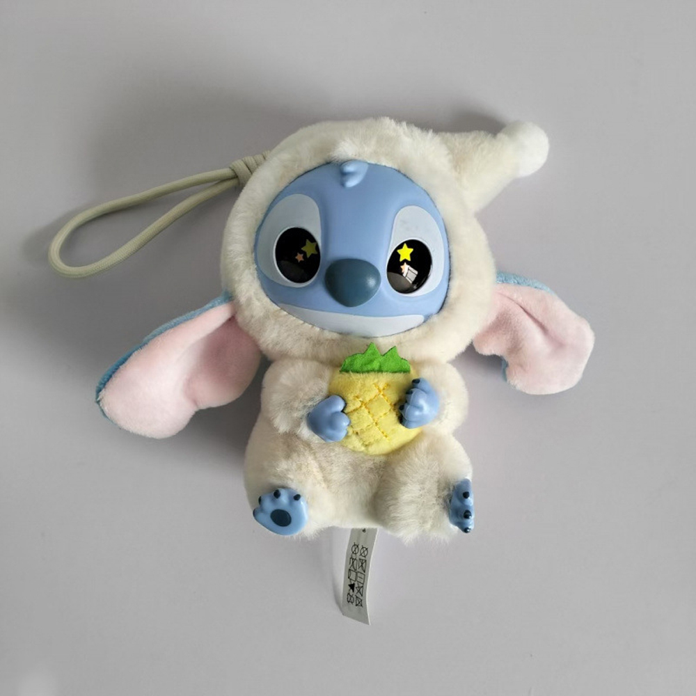 30pack China Cute Stitch Plush Doll Blind Box with Lanyard, Random Design Action Figures Collectible Toys Home Decorations, Holiday Birthday Gifts