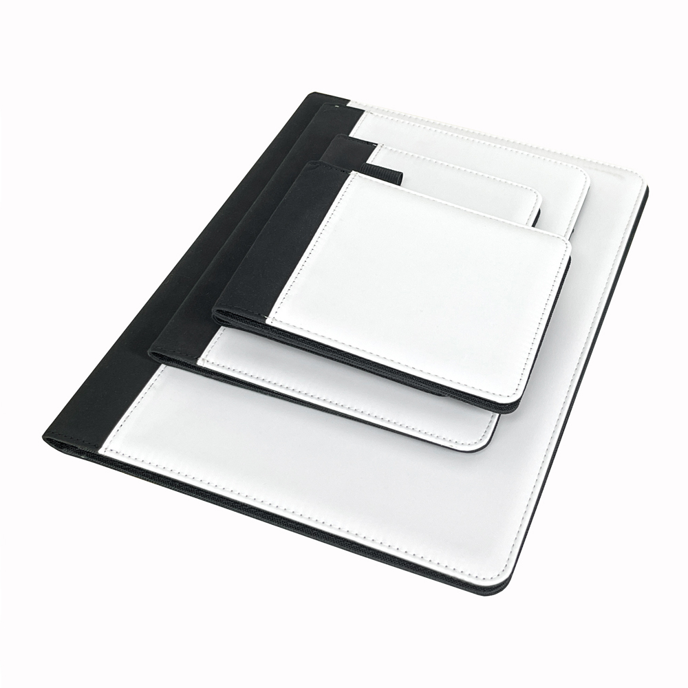 Sublimation Padfolio Portfolio Resume Folder with Pocket, Premium Faux Leather Interview Writing Legal Pads Document Organizer Portfolio with Business Card Holder