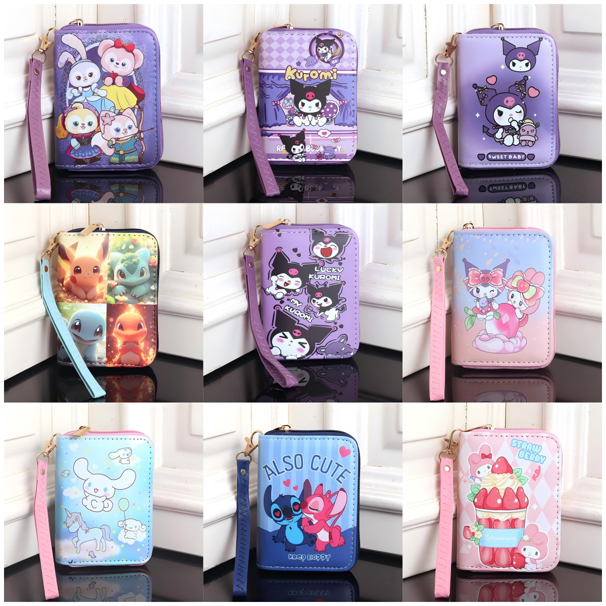 25 pack Cute Cartoon Coin Purse Free Shipping 2#