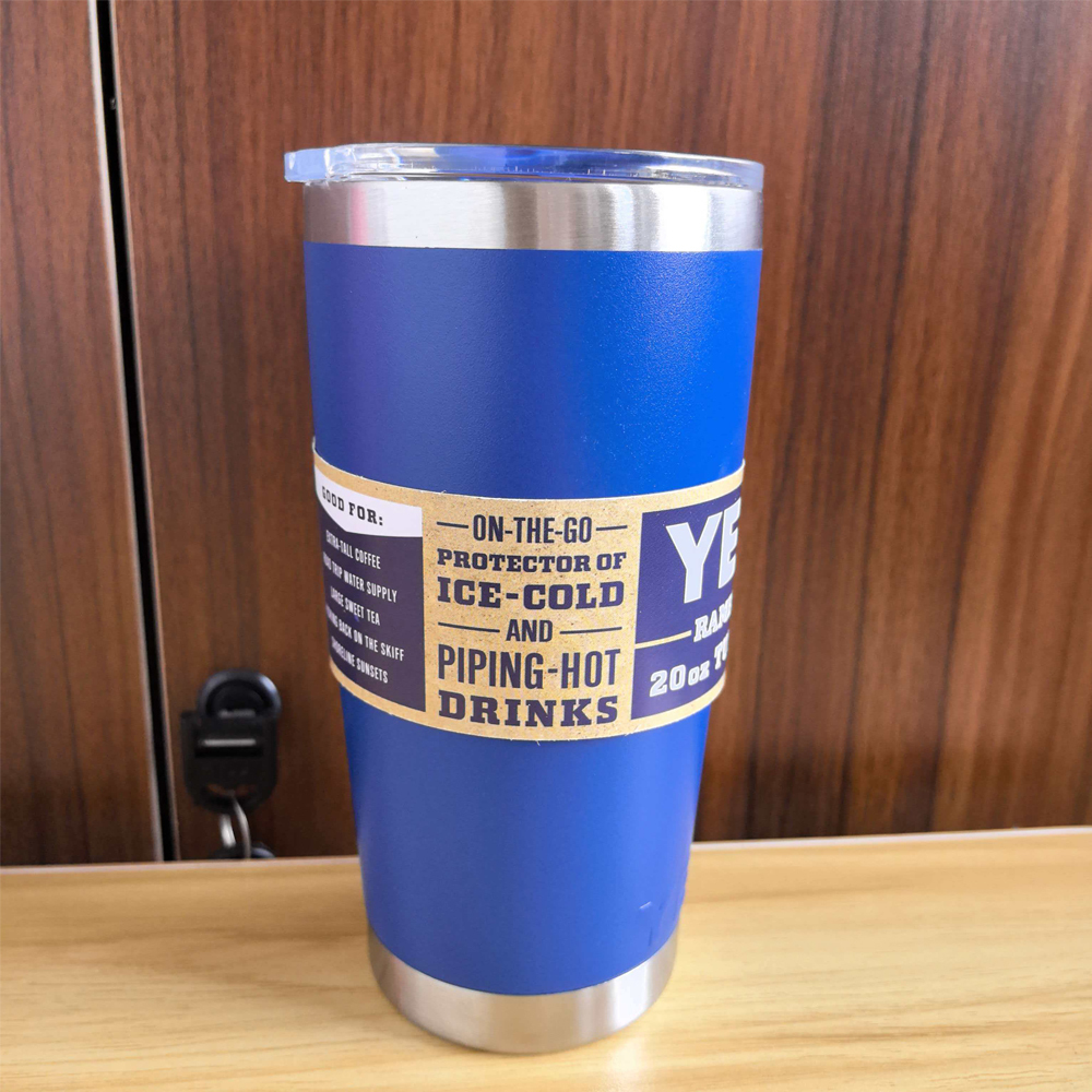 25 pack China  20oz Stainless Steel Double Wall Vacuum Insulated, Travel Coffee Cup, Gifts for Men Women Birthday Christmas