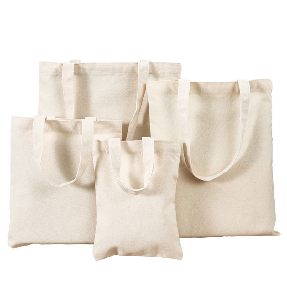 Canvas Bag Premium Canvas Reusable Tote Gift Bags,Made of Natural Canvas with Handle,Work,DIY,Shopping,Custom logos are available.