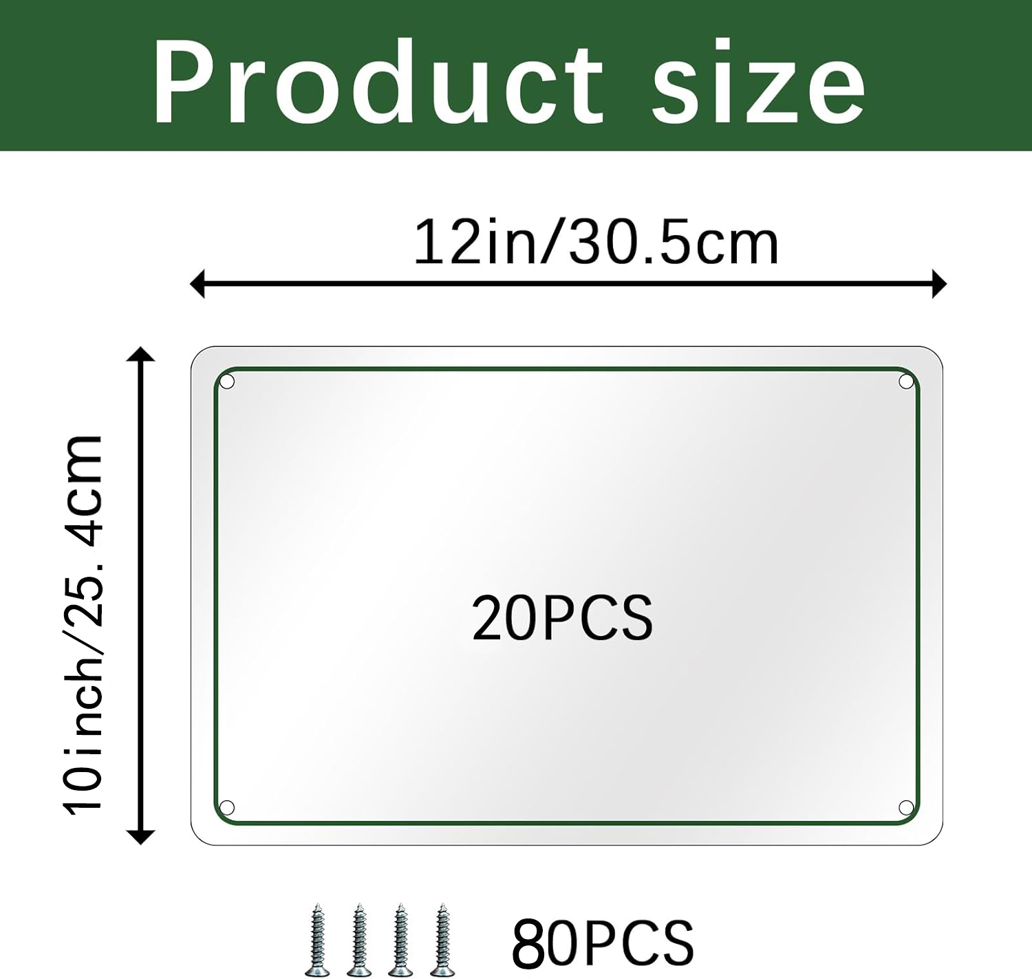 20pack sublimation metal sign blanks,10X12 inch sublimation sign blanks metal signs