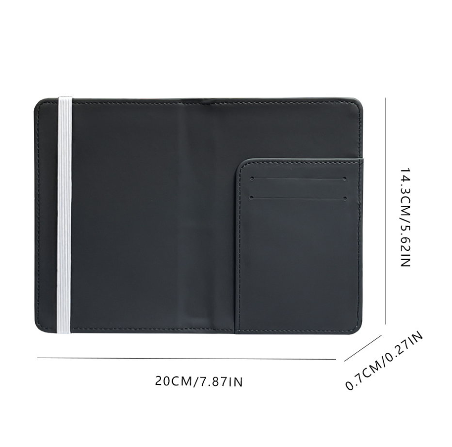25pack Sublimation Passport Holder Covers PU Leather Heat Transfer Card Travel Wallet DIY Blank Holder Cover for Passport Business Credit Cards Boarding Passes
