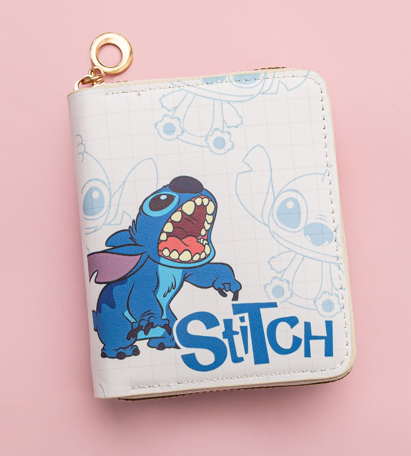 Mini Cartoon Wallet, Cute Coin Purse for Boys and Girls, Zipper Small PU Leather Wallet Card Holder