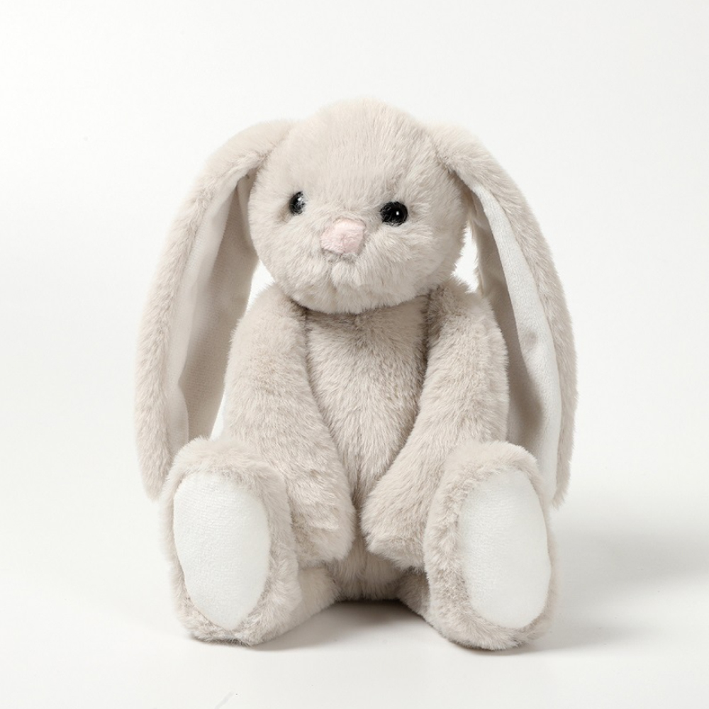 35cm Sublimation Bunny for  Easter– DIY Plush Stuffed Animal with Blank T-Shirt – Personalize with Heat Press, HTV, Vinyl – Easter, Baby Shower, Birthday Gift – Soft RabbitBunny  Easter Gift