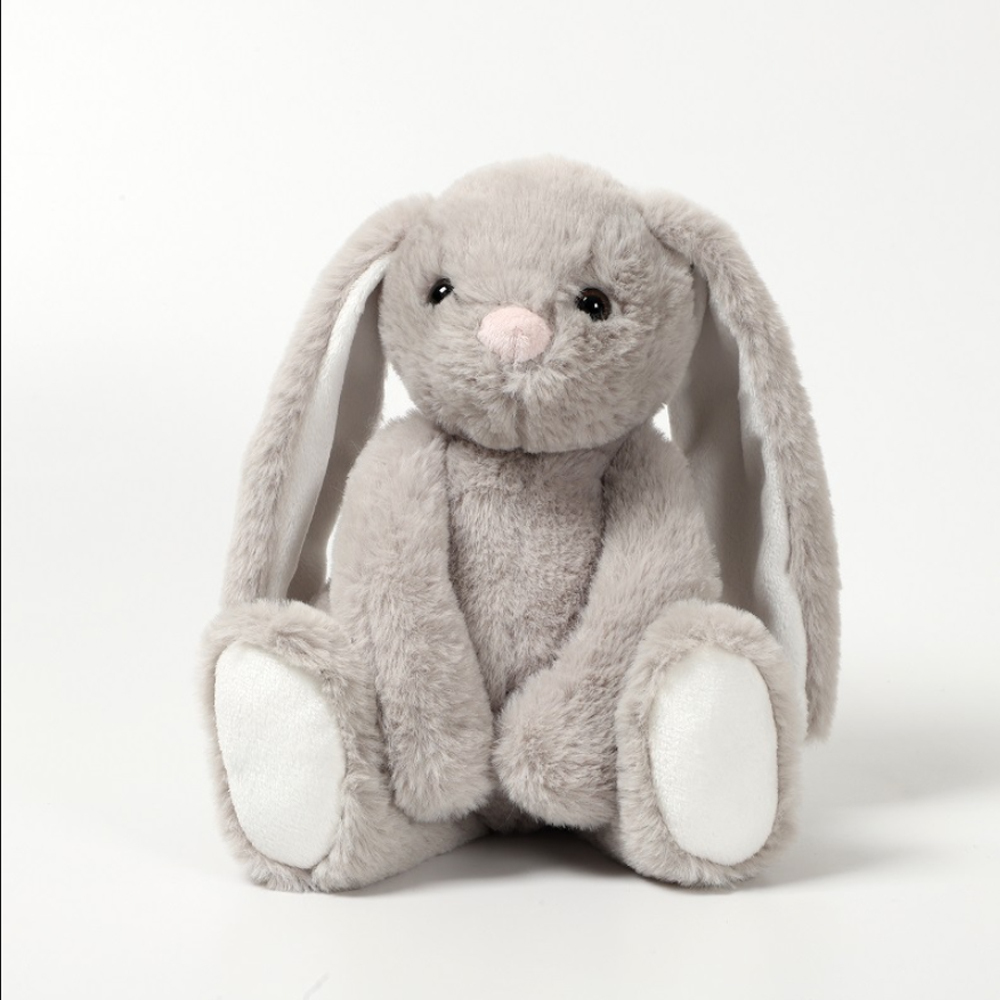 35cm Sublimation Bunny for  Easter– DIY Plush Stuffed Animal with Blank T-Shirt – Personalize with Heat Press, HTV, Vinyl – Easter, Baby Shower, Birthday Gift – Soft RabbitBunny  Easter Gift