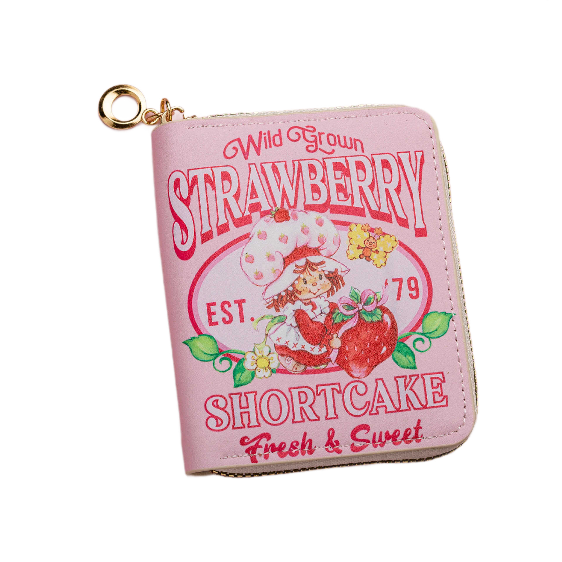 Girl's Wallet with Keychain Clip - Cute Cartoon Coin Purse and Small Pink Pouch #3