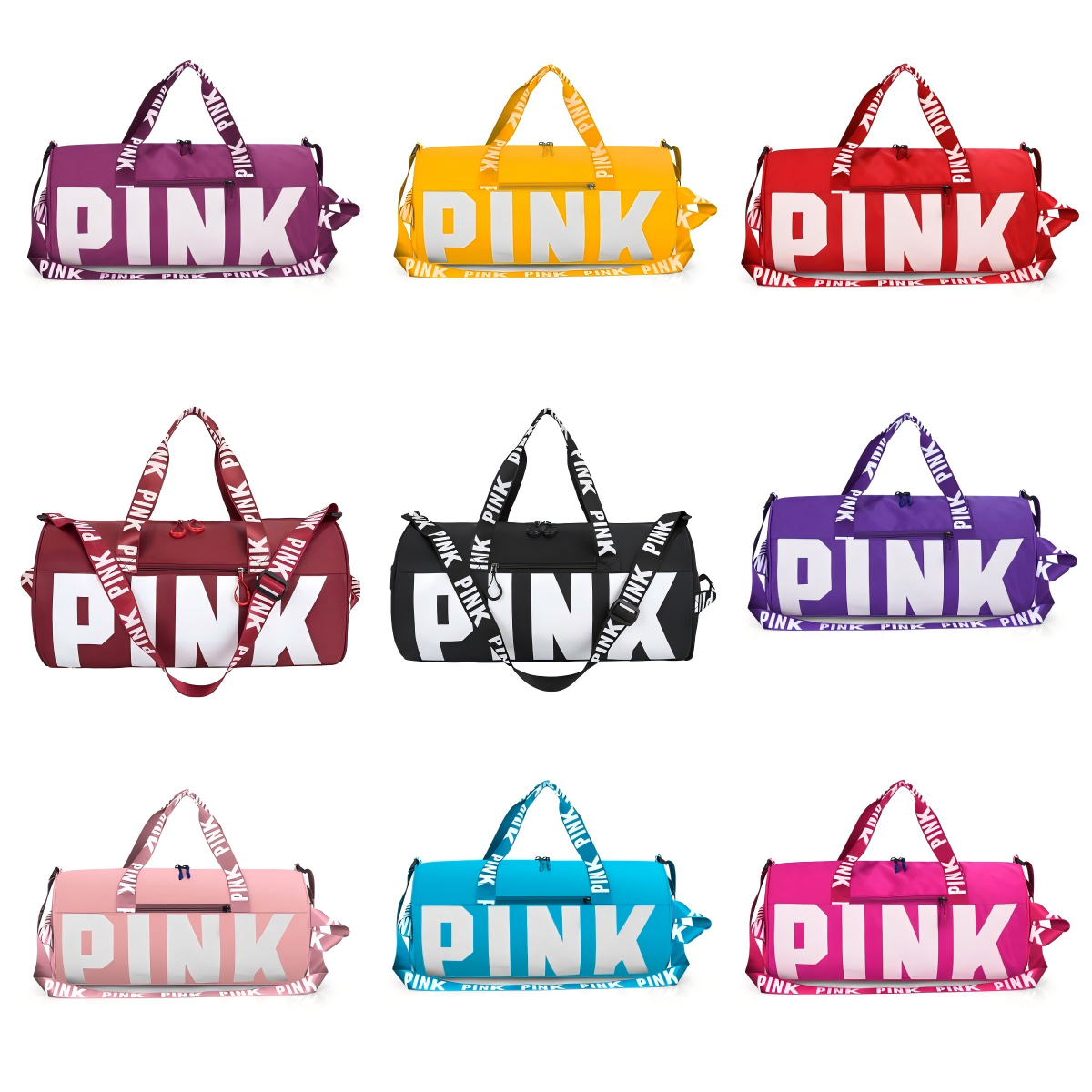 Duffle Bag Women Sport Gym Duffle Travel Bag with Handle Travel Weekend Bag with Wet Pocket for Swimming Business Trips