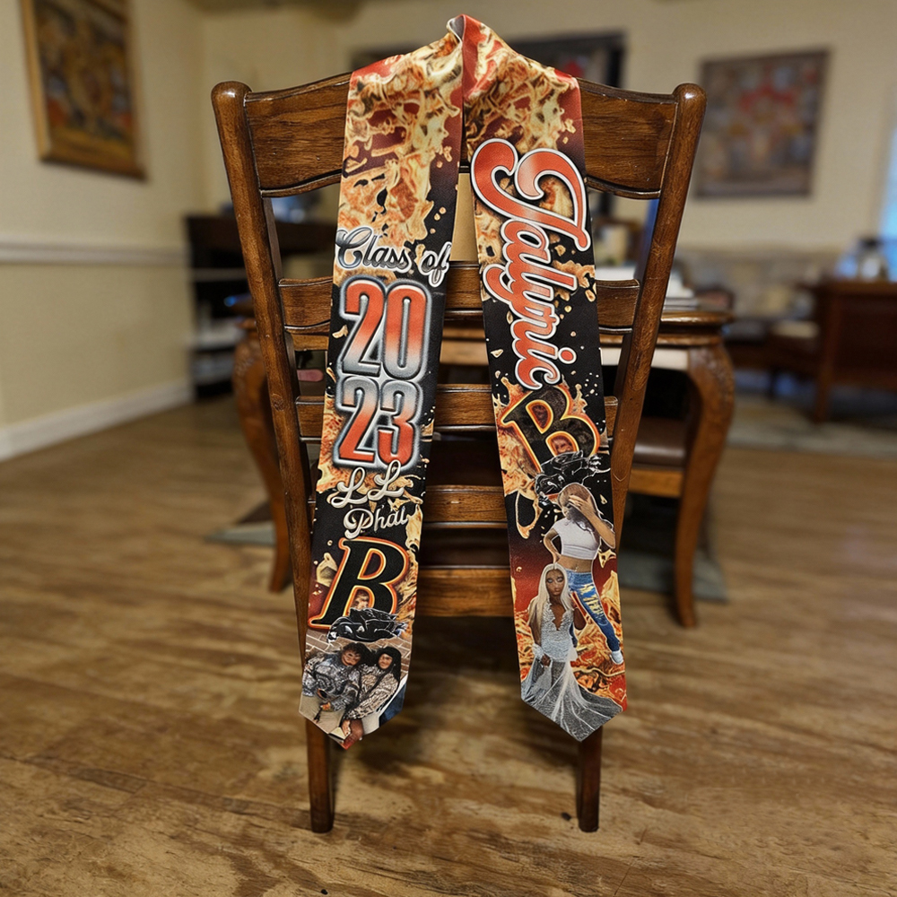 72 Inch Graduation Stole Sublimation Plain Honor Stole Blank Unisex Adult