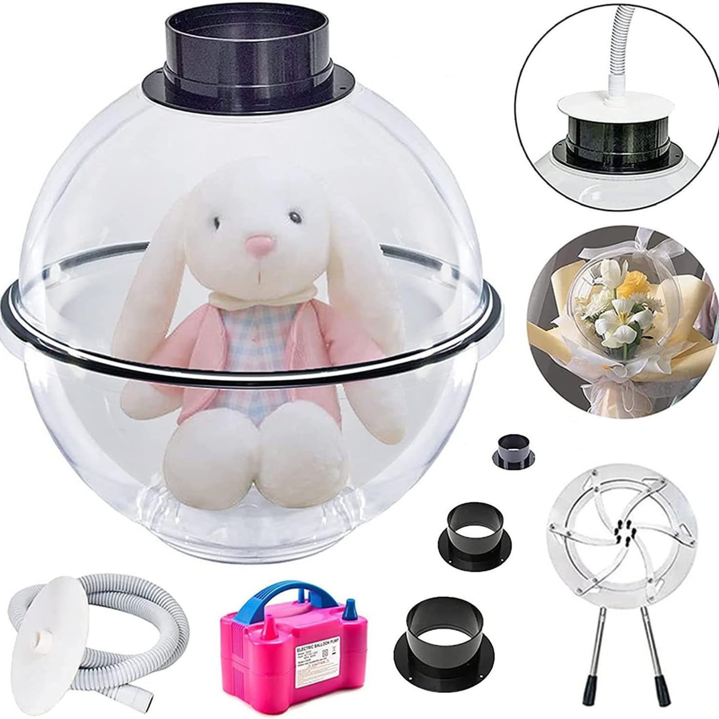 Balloon Stuffer Machine | Balloon Stuffer Machine Kit with Electric Air Pump and Expander Tool