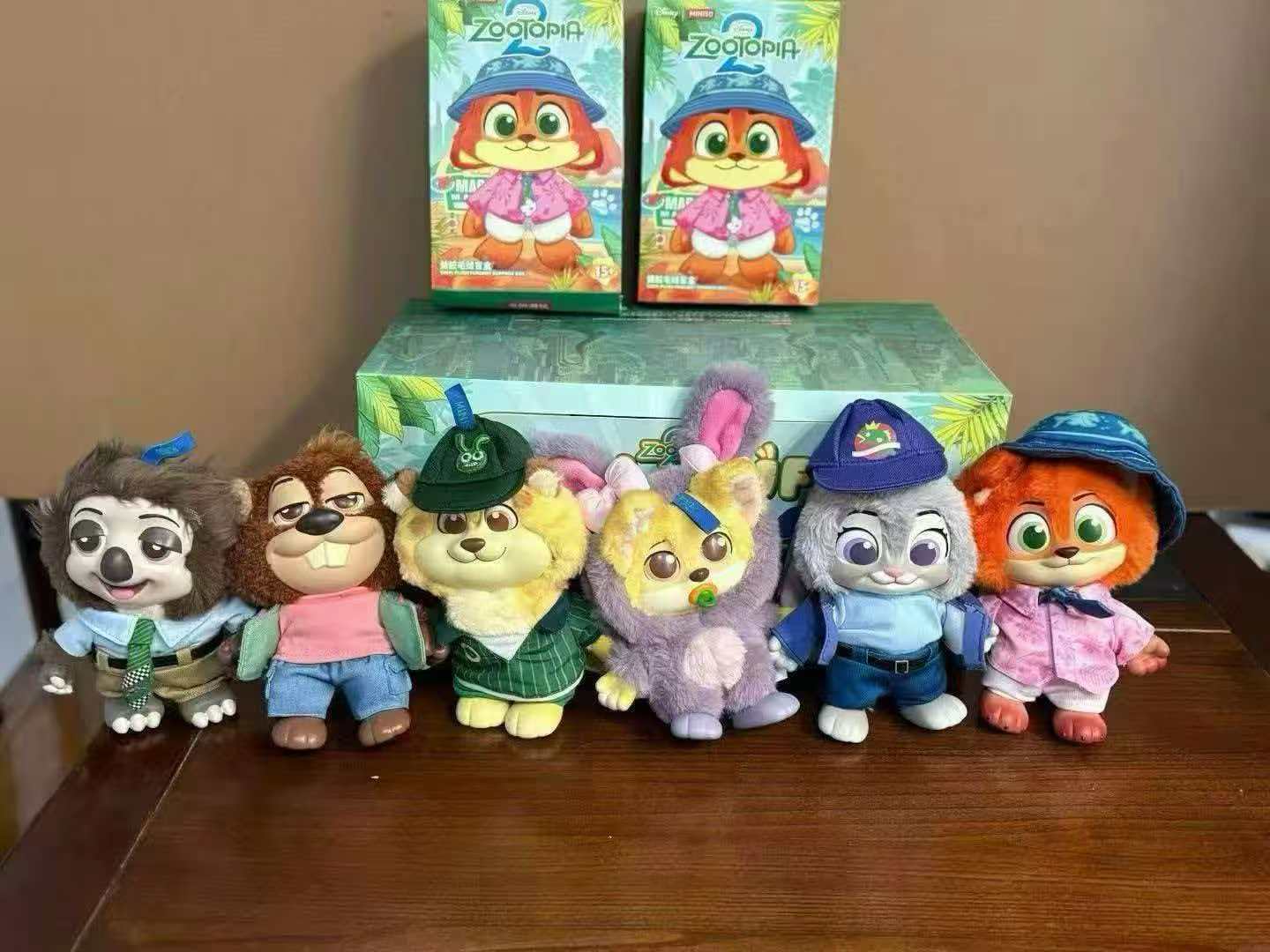 Zootopia Blind Box, Blind Box Figures, Random Design ActionFigures Collectible Toys Home Decorations