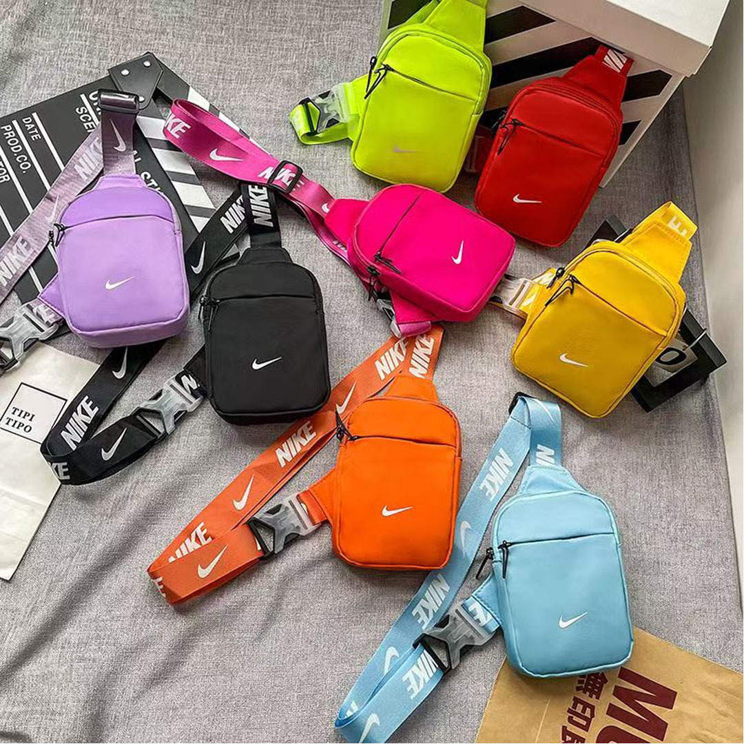 Colorful Fashion Chest Bags, Crossbody Bags, Sport Bags, Pocket Pouches. Free Shipping  with logo