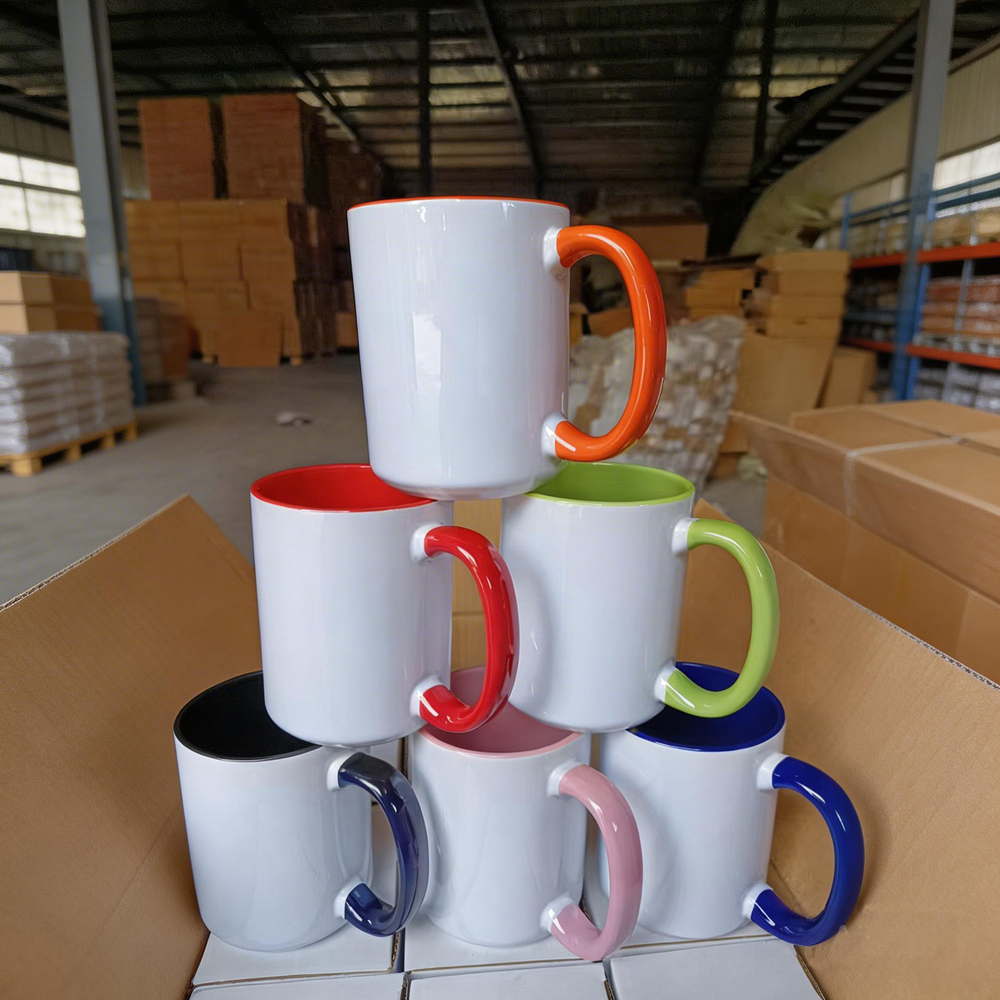36pack Sublimation Mugs 15 oz Sublimation Cups Bulk Coffee Mugs  Sublimamation 6  Colors mixed