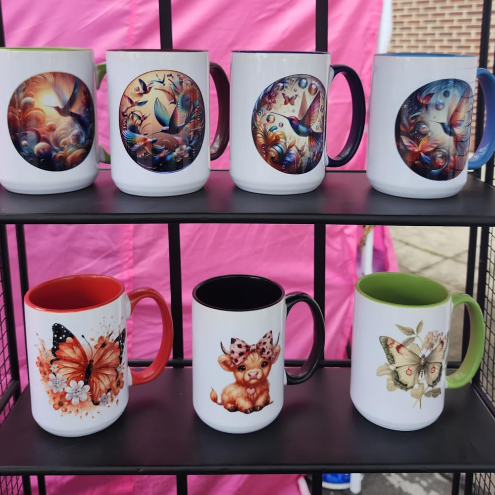 36pack Sublimation Mugs 15 oz Sublimation Cups Bulk Coffee Mugs  Sublimamation 6  Colors mixed