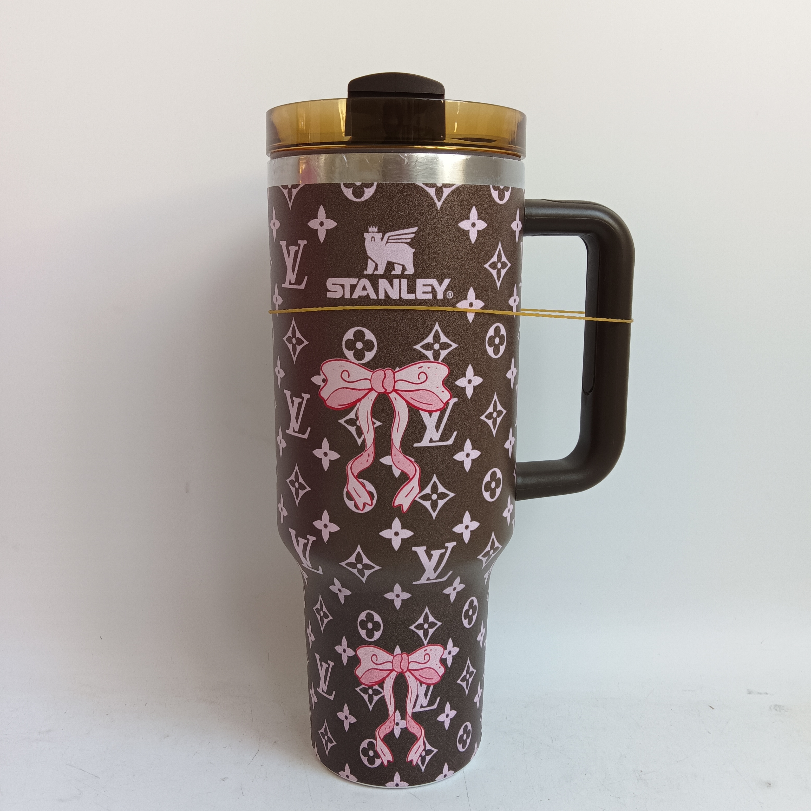 20 Pack China Warehouse 40oz Quencher Stanley Tumblers with Bow